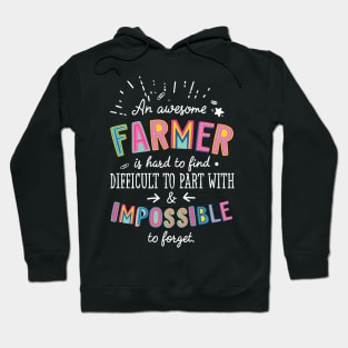 An awesome Farmer Gift Idea - Impossible to Forget Quote Hoodie